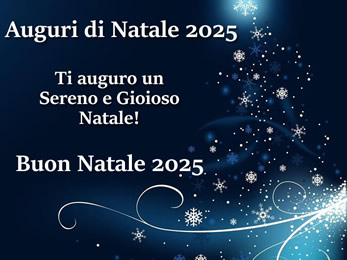 Auguri di Natale 2025