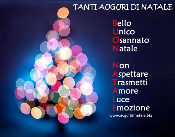 AUGURI DI NATALE